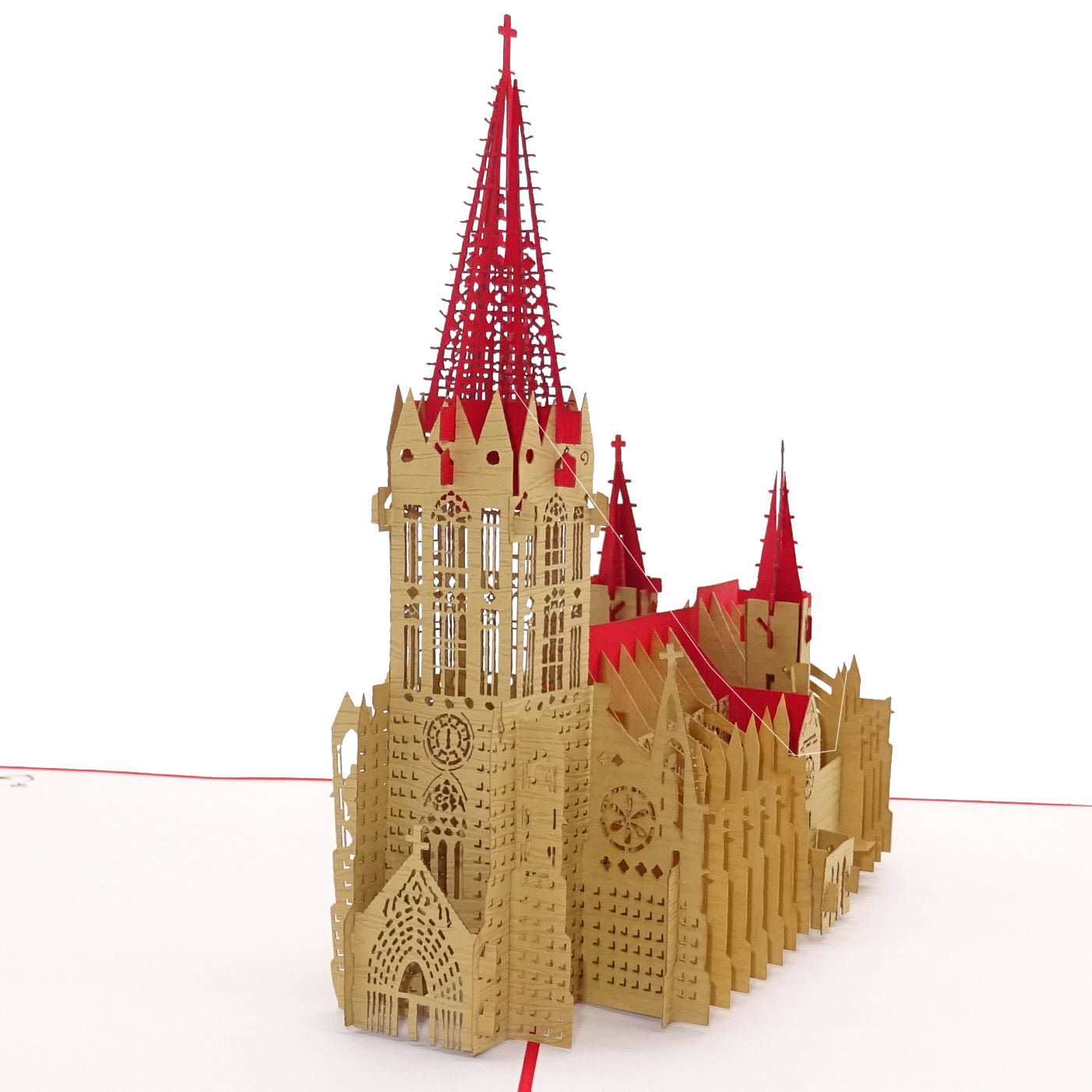 Pop Up Karte „Freiburg - Freiburger Münster“ Souvenir, Fanartikel & Deko