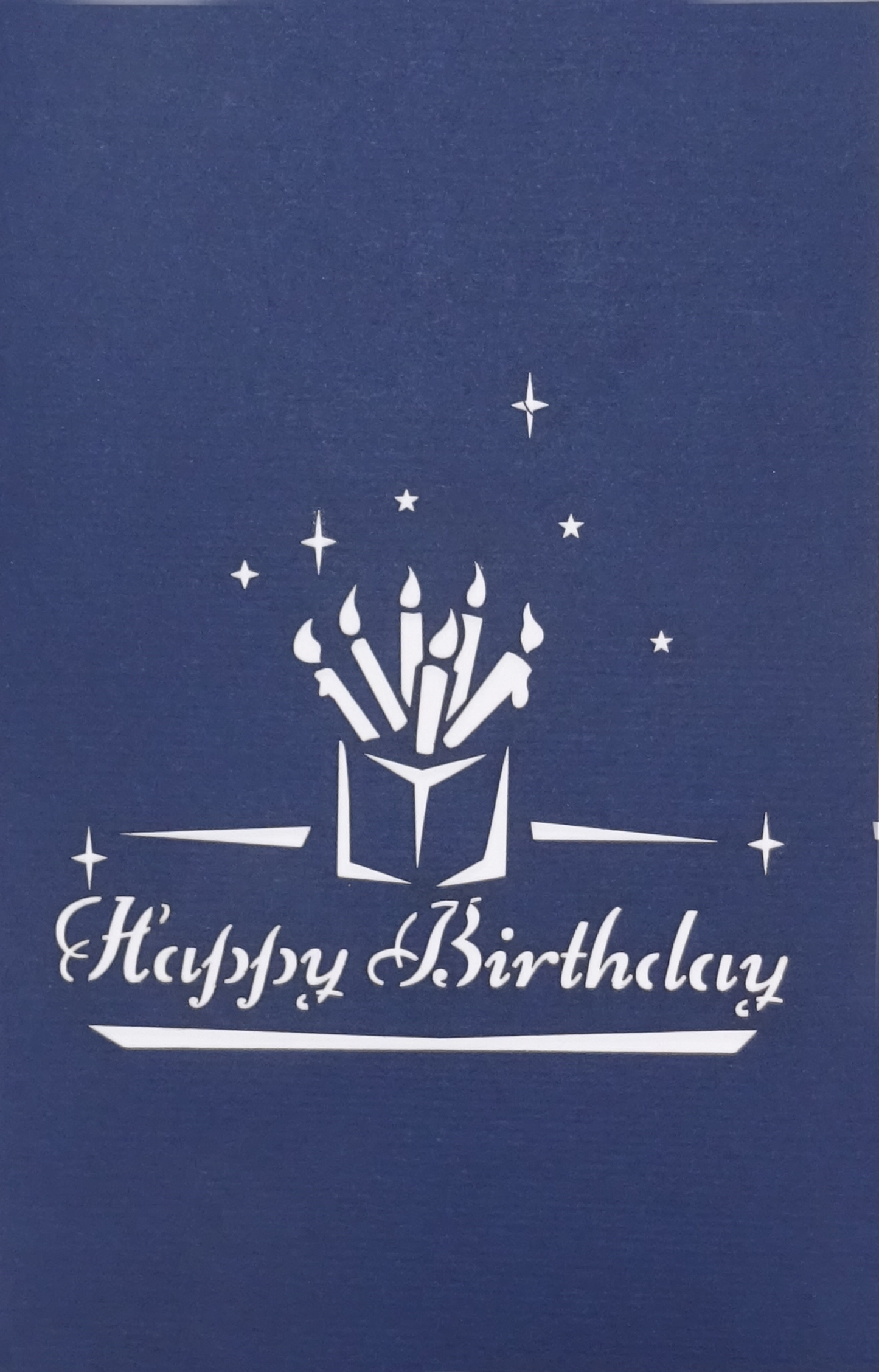 3er Set Geburtstagskarten - 3x Pop Up Karte mit Umschlag