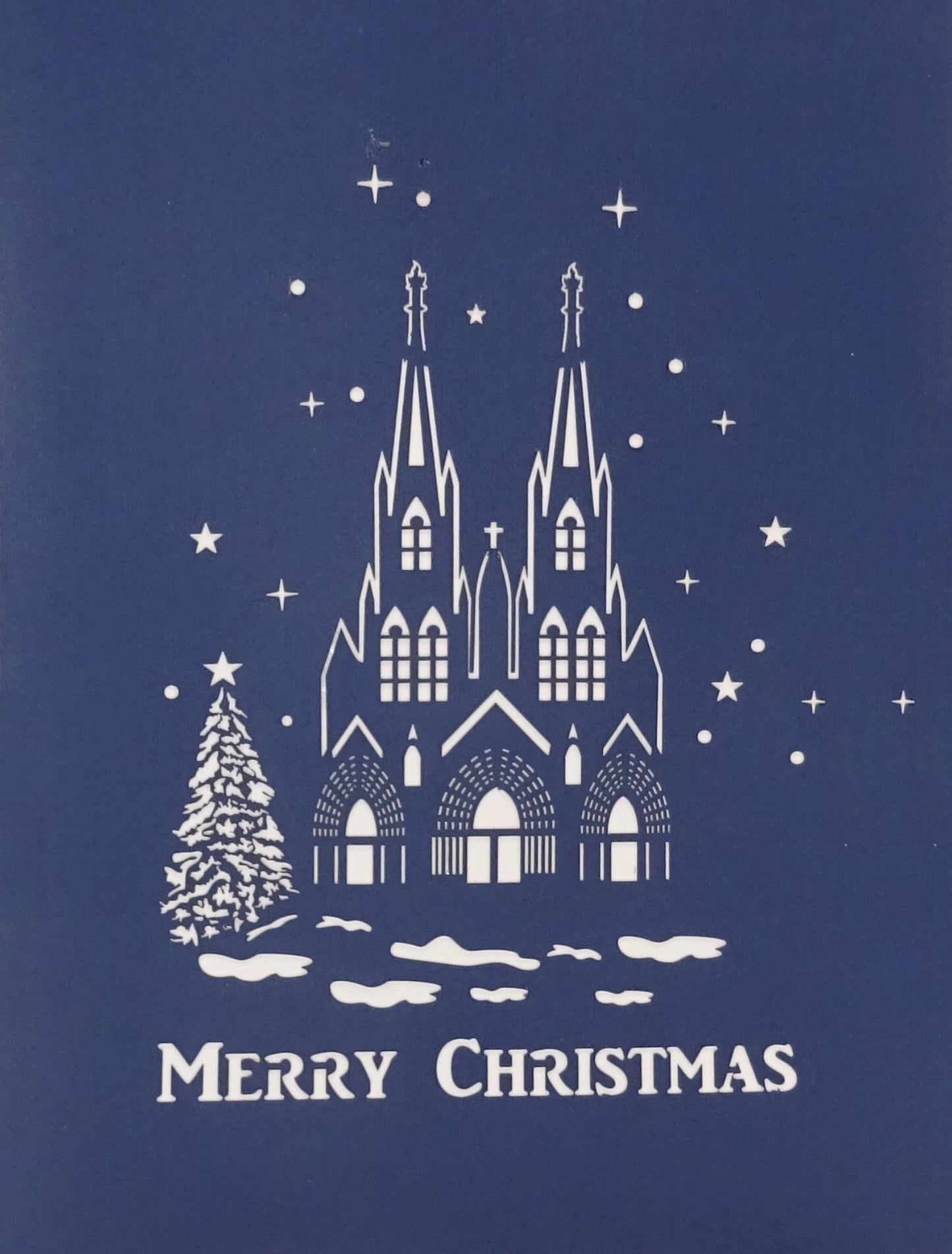 Pop Up Karte "Kölner Dom - Merry Christmas" Weihnachtskarte, Souvenir, Einladung