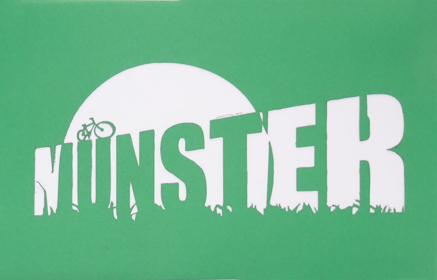 Pop Up Karte „Münster“ 3D Grußkarte, Souvenir, Gutschein & Einladung Ausflug