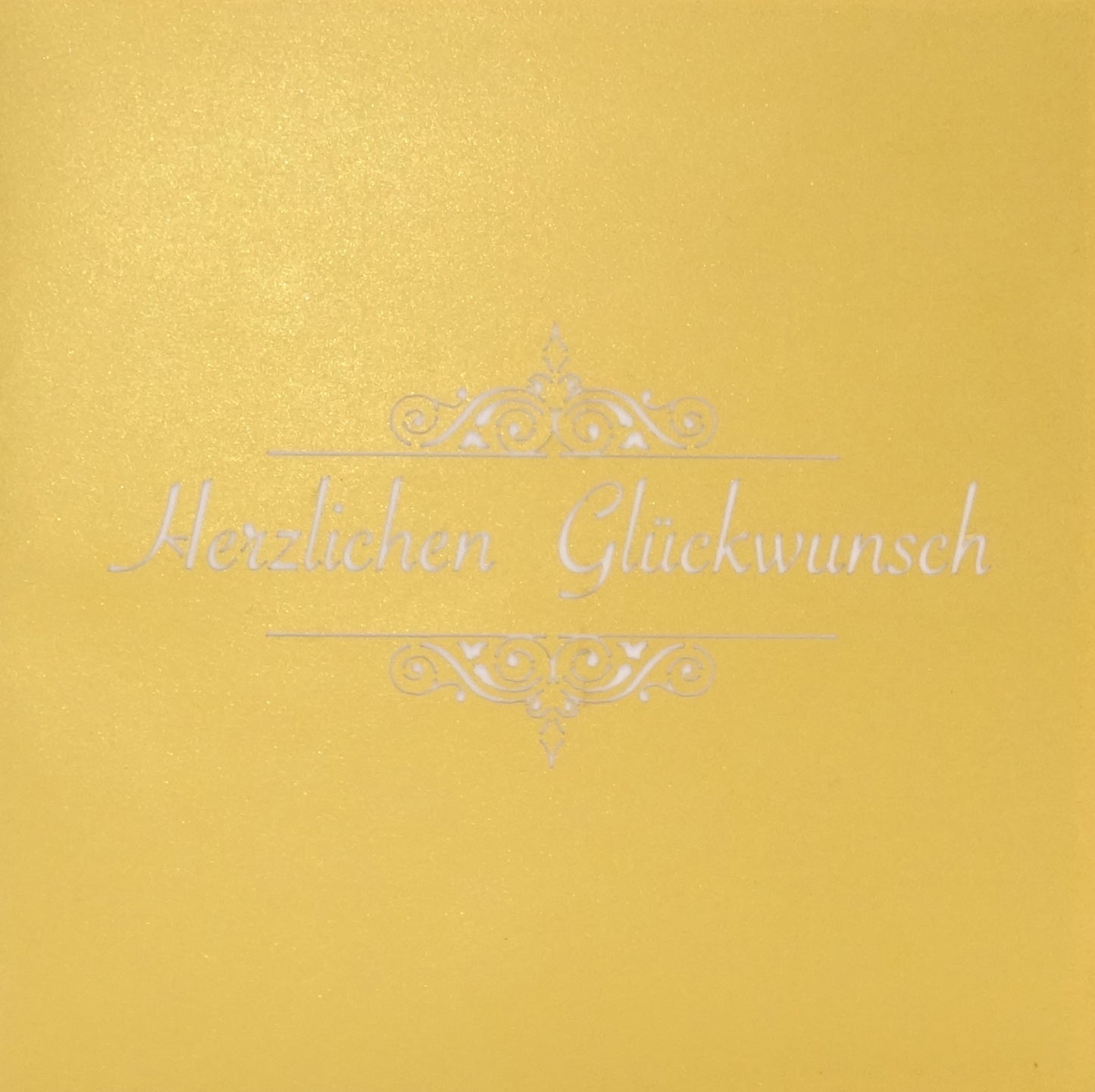 Pop Up Karte "50" 3D Geburtstagskarte & Glückwunschkarte Goldhochzeit, Jubiläum