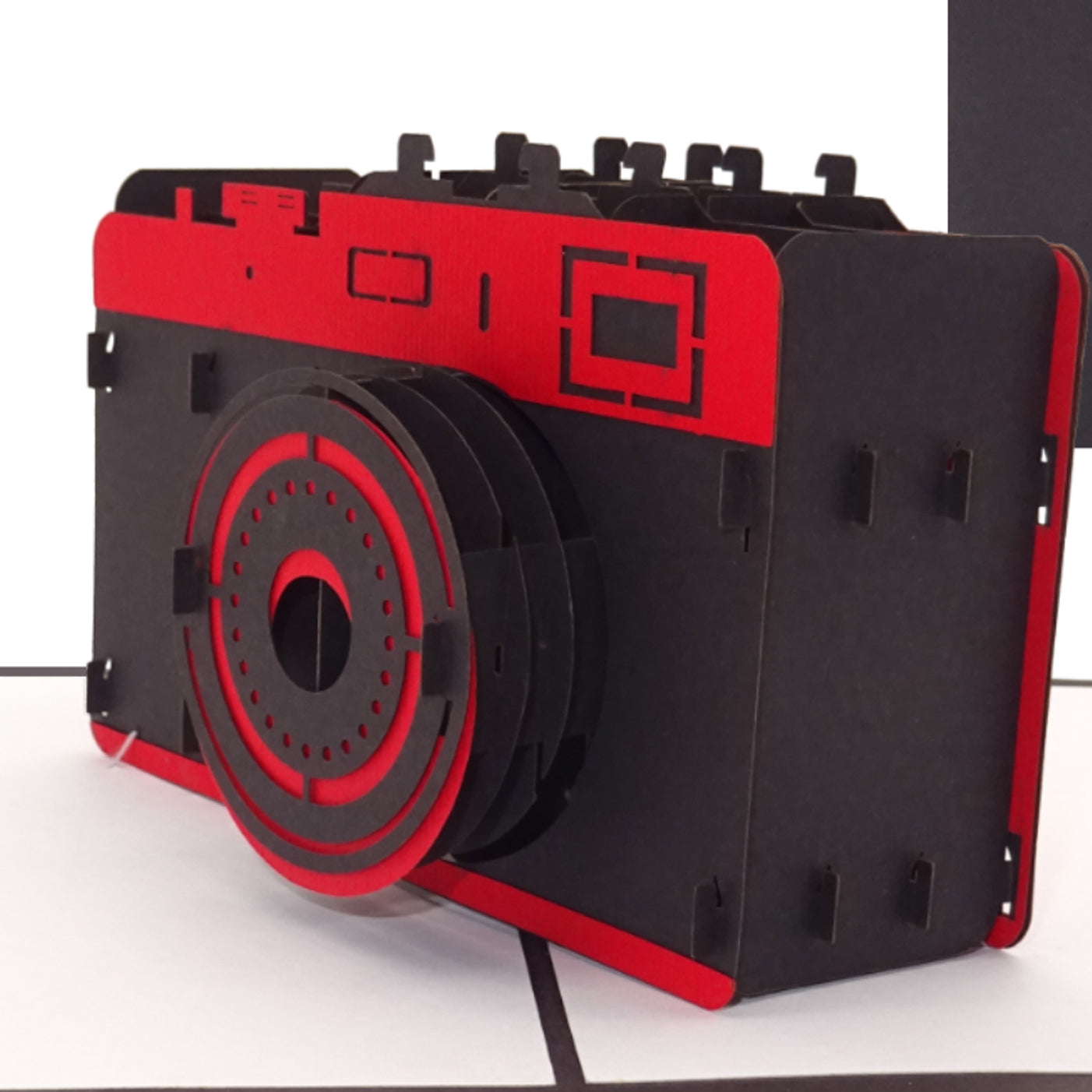 Pop Up Karte "Kamera" 3D Geburtstagskarte Fotograf & Gutschein Fotografie