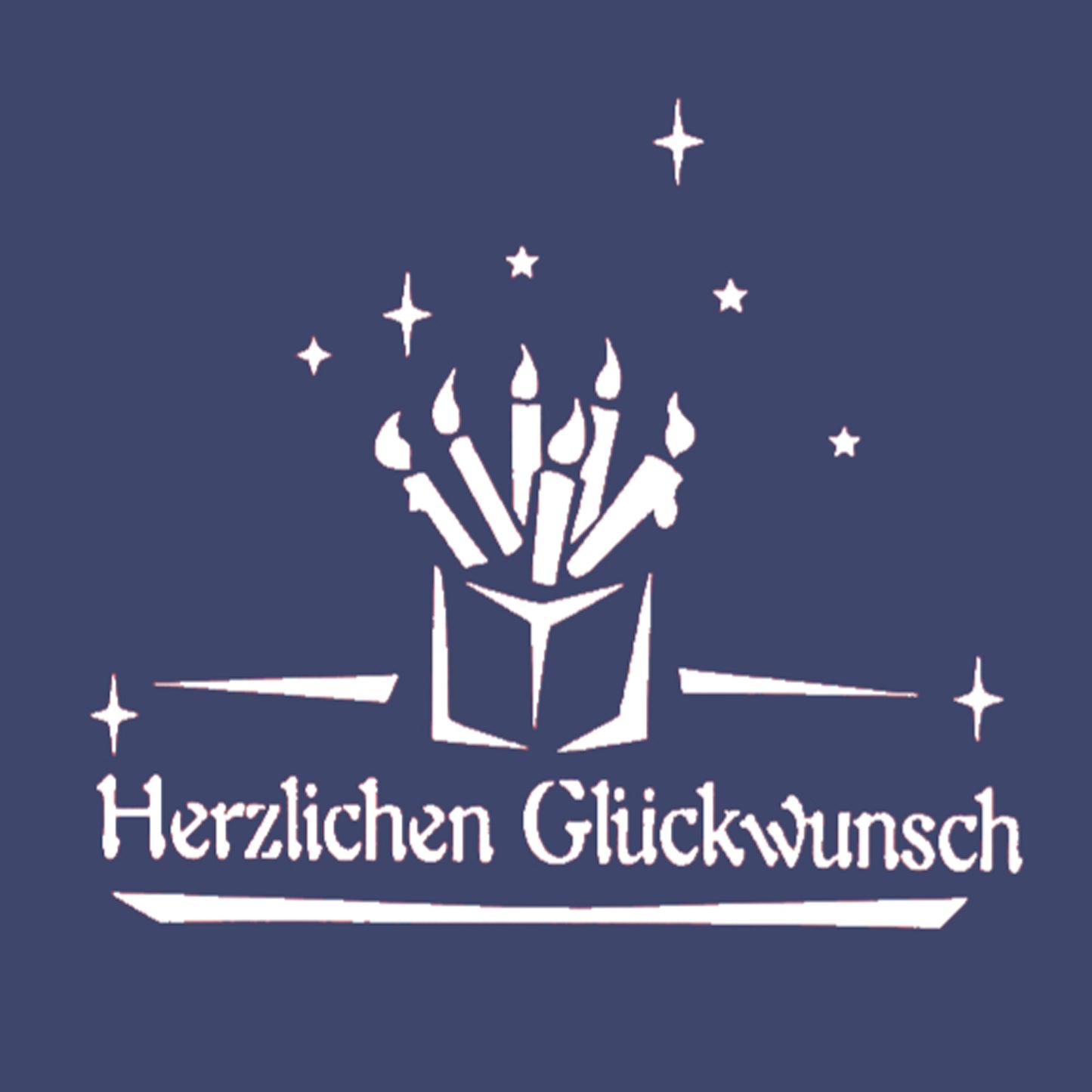 Pop-Up Geburtstagskarte "Geburtstagskerzen" - 3D Glückwunschkarte