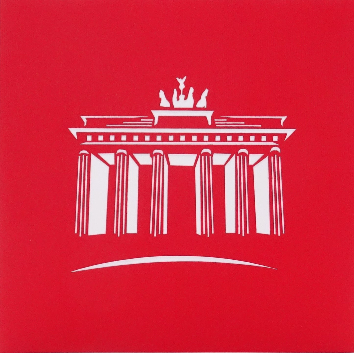 Pop Up Karte "Berlin – Brandenburger Tor" 3D Karte als Souvenir & Einladung