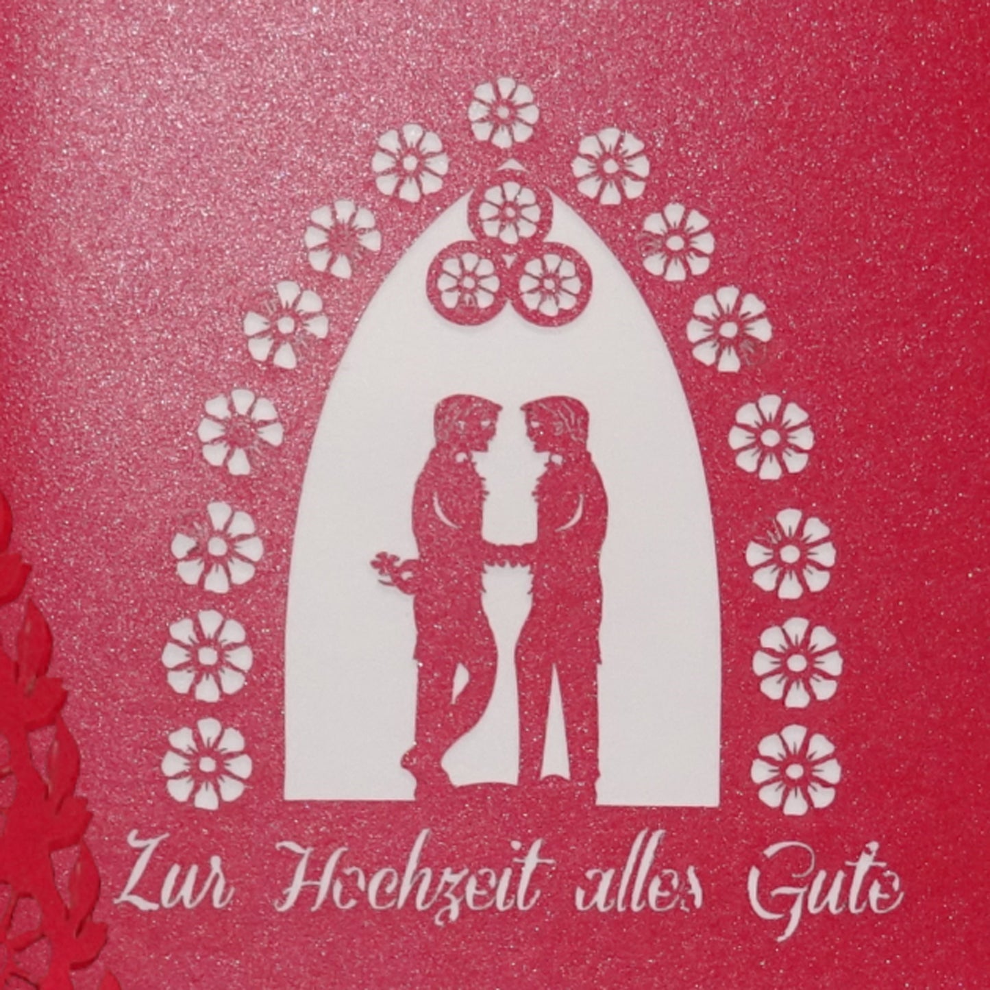 Pop Up Hochzeitskarte "Gay Wedding" 3D Karte Schwule Hochzeit - Glückwunschkarte