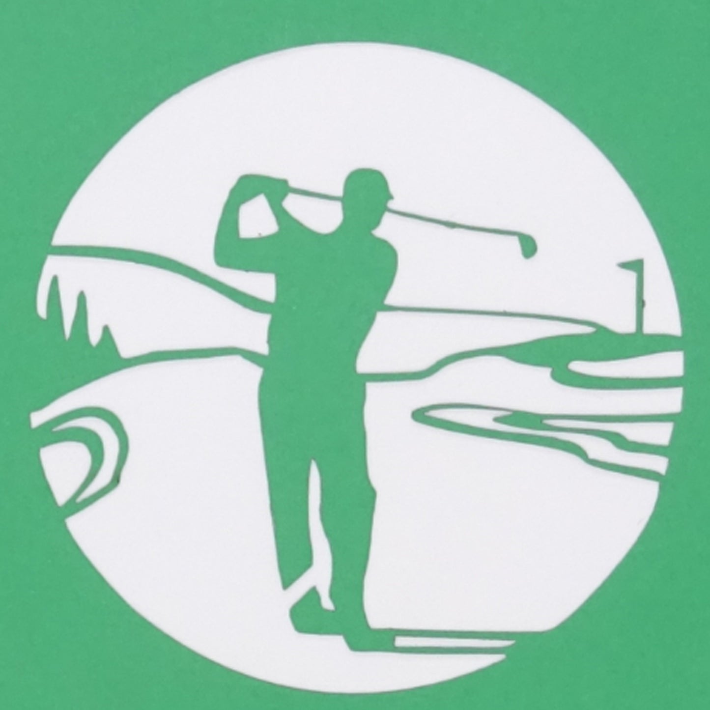 Pop Up Karte "Golf" 3D Geburtstagskarte Golfer, Einladung, Geschenkidee Ruhestand