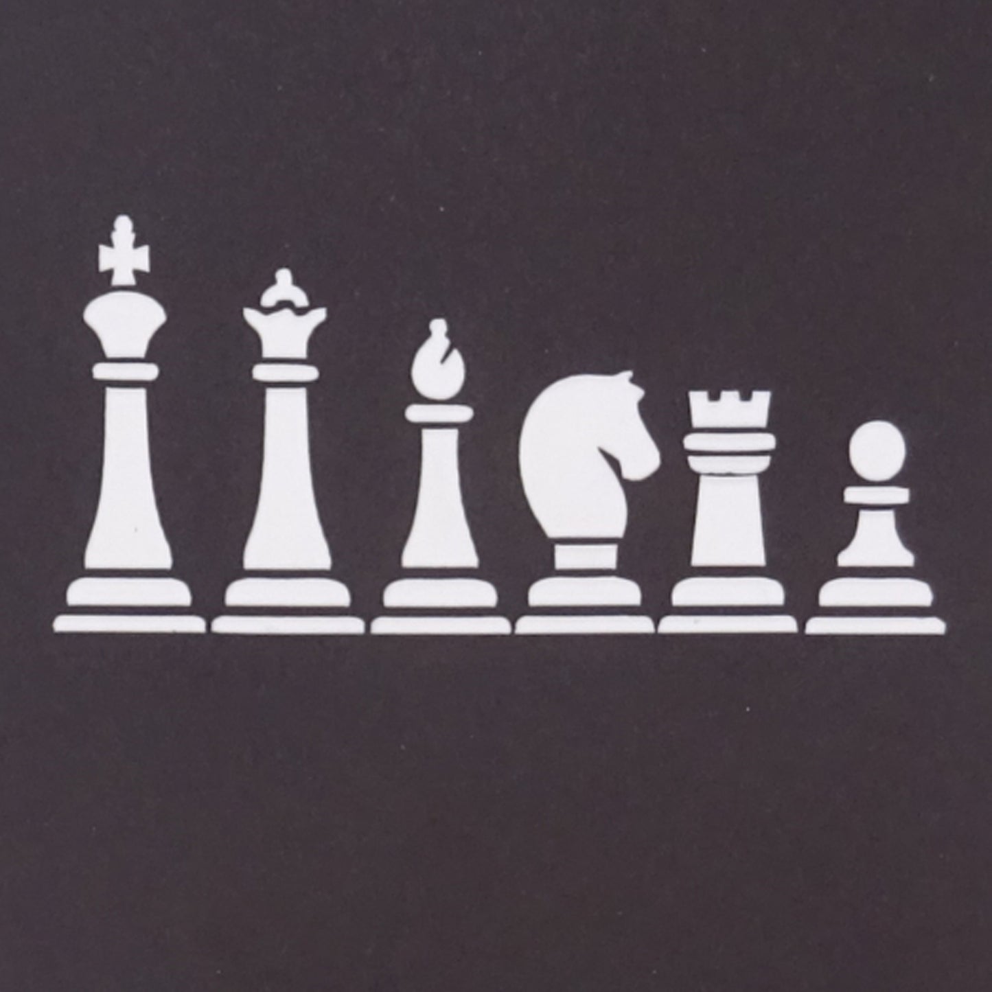 Pop Up Karte "Schach - Schachbrett“ 3D Geburtstagskarte & Glückwunschkarte