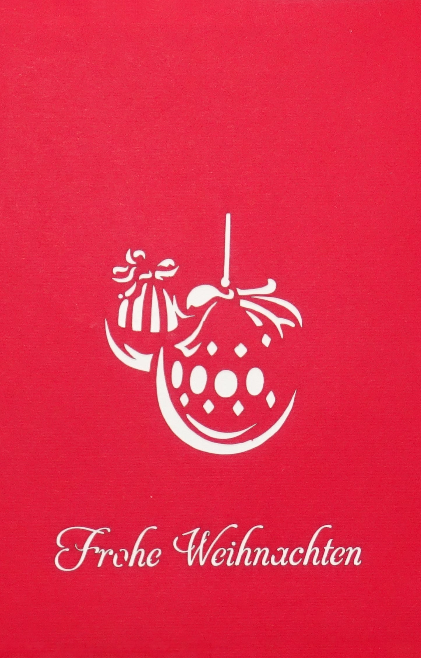 3x Weihnachtskarten - Pop Up Karten zu Weihnachten mit Umschlag