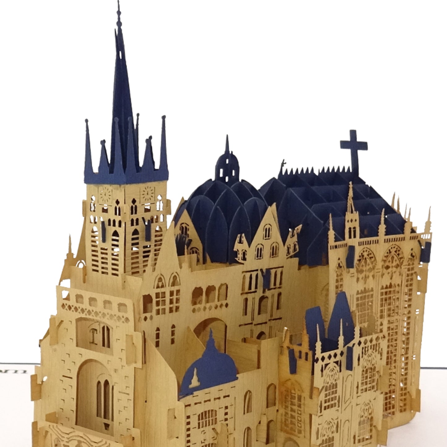 Pop Up Karte "Liebe Grüße aus Aachen - Aachener Dom" Einladung & Souvenir