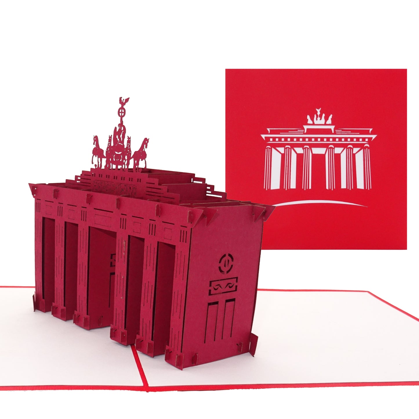 Pop Up Karte "Berlin – Brandenburger Tor" 3D Karte als Souvenir & Einladung