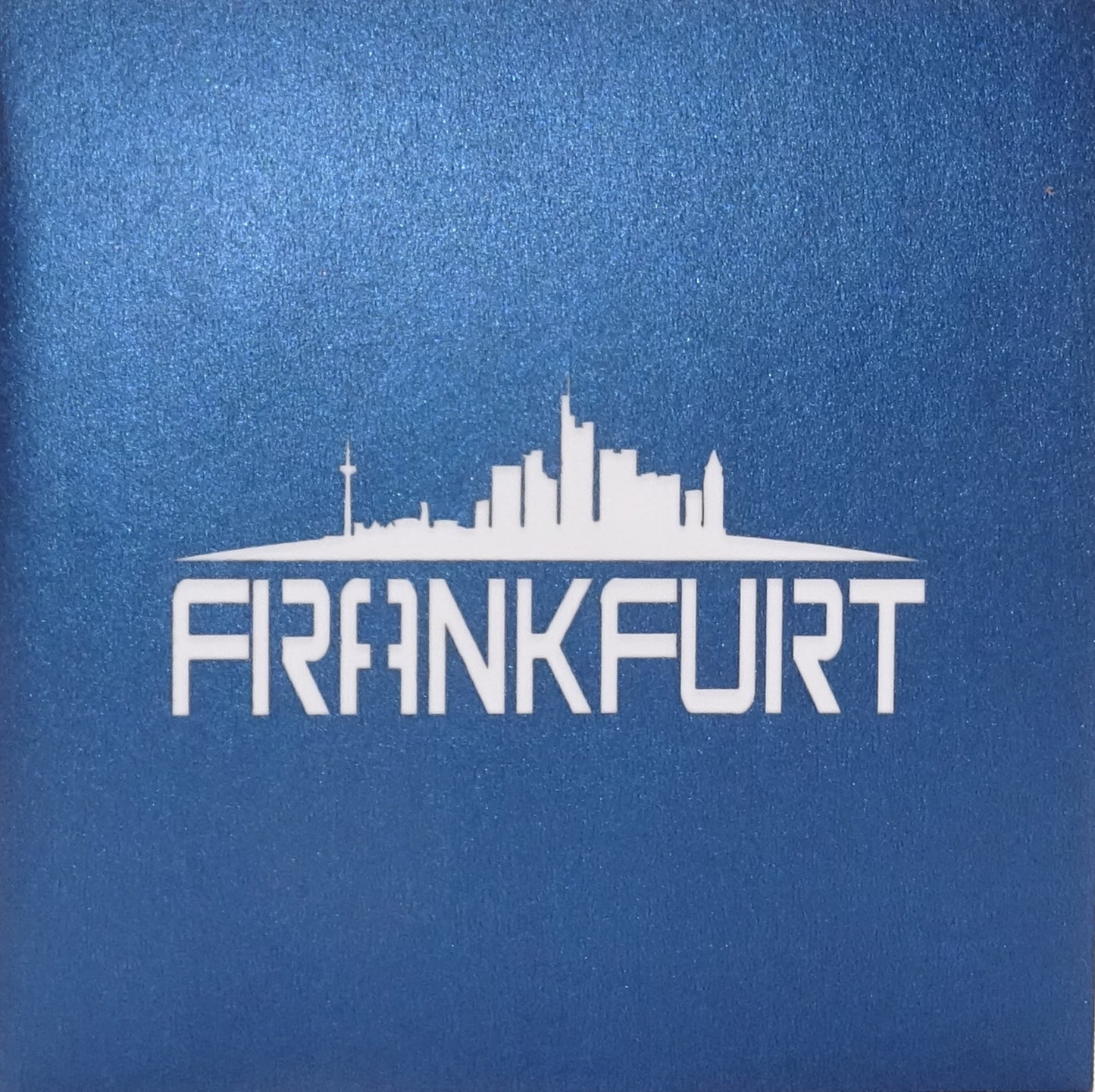 Pop-Up Karte "Frankfurt am Main" - Glückwunschkarte mit Umschlag, Reisegutschein