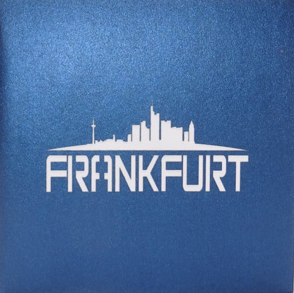 Pop-Up Karte "Frankfurt am Main" - Glückwunschkarte mit Umschlag, Reisegutschein