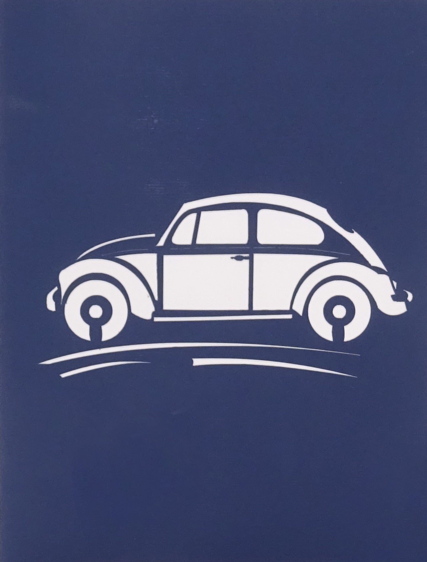 Pop Up Karte "Auto - Automobil" Geburtstagskarte, Glückwunschkarte Führerschein