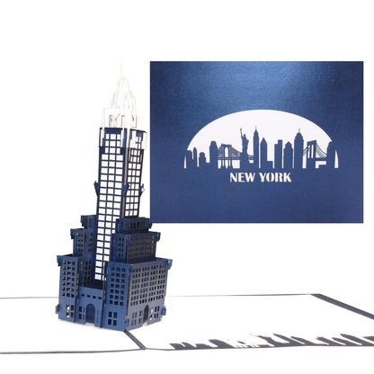 Pop Up Karte "New York" als USA Souvenir, Einladung, Gutschein Reise