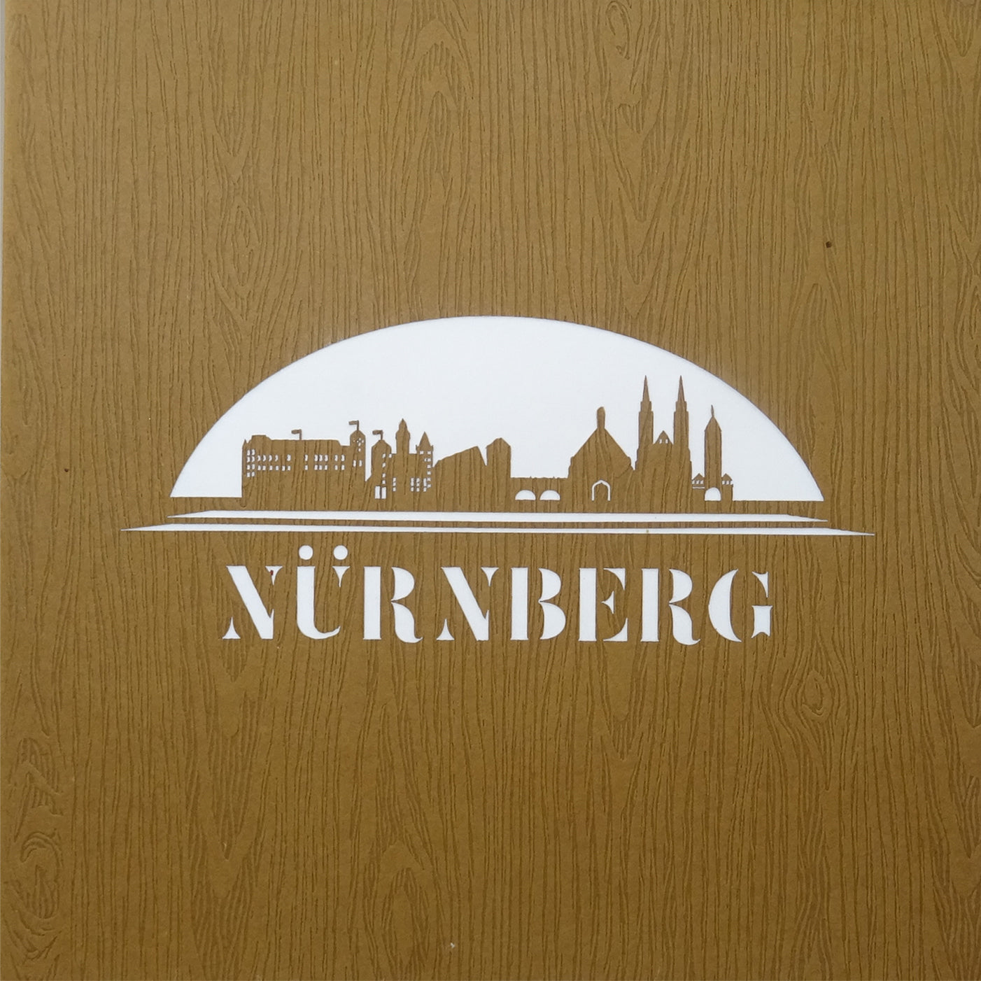 Pop Up Karte „Nürnberg“ 3D Grußkarte, Gutschein & Souvenir