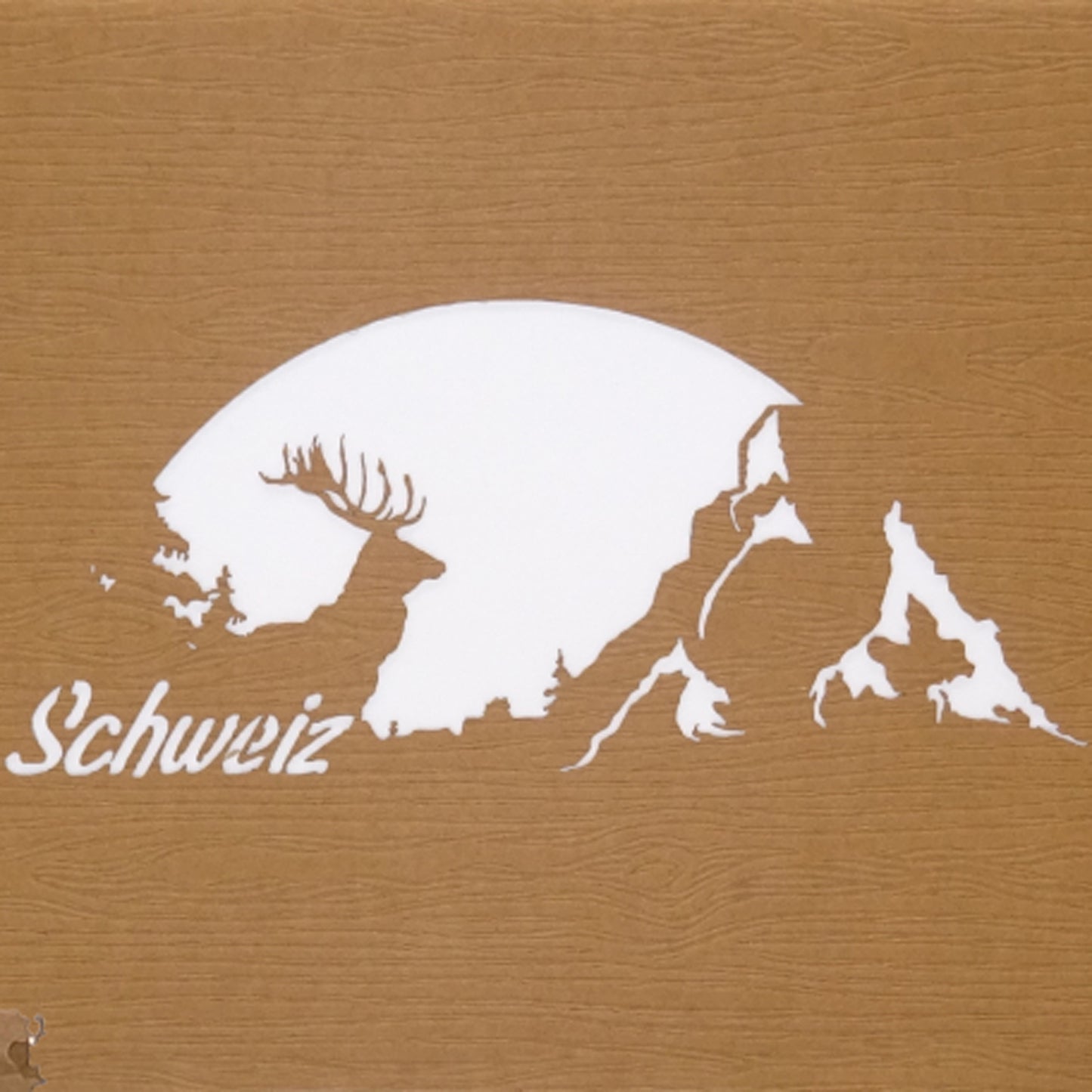 3D Karte „Schweizer Alpen – Matterhorn“ Souvenir Schweiz Wandern Gutschein