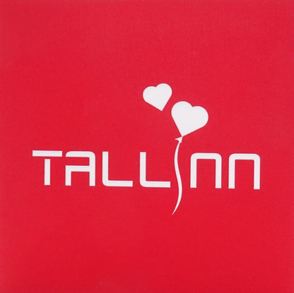 Pop Up Karte „Tallinn“ Estland Souvenir als Grußkarte, Einladung Gutschein Reise